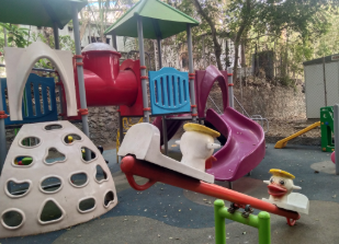 Playground facilities for younger students
